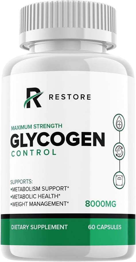 Restore Glycogen Control Supplement for Metabolic Health - India | Ubuy