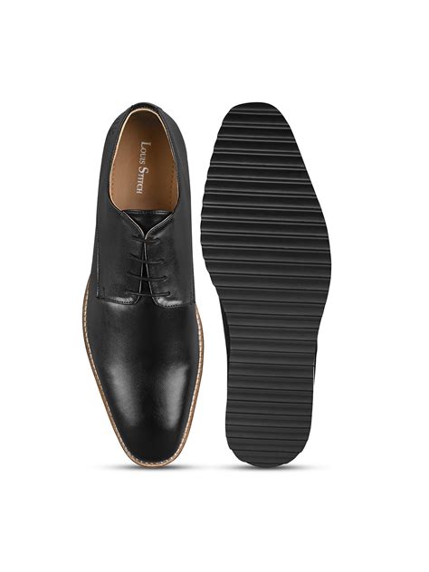 Jet Black Ultra Lightweight and Comfortable Derby