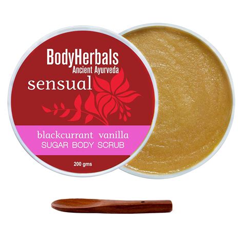 Buy BodyHerbals Exfoliating Body Scrub (250 gms) Bathing Scrub For Tan ...