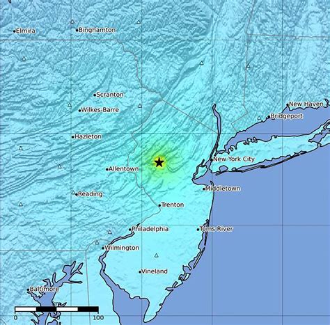 Earthquake felt in Lehigh Valley, 4.8-magnitude tremor reported in ...