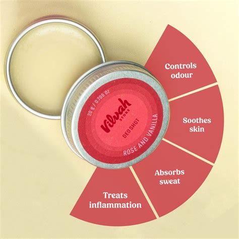 Buy Vilvah rose and vanilla deo shot online for odor-free armpit