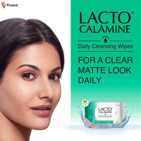 Buy LACTO CALAMINE DAILY CLEANSING FACE WIPES WITH ALOE VERA CUCUMBER ...