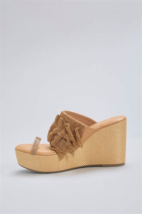 Pink Vegan Leather & Jute Wedges – Sana K Luxurious Footwear