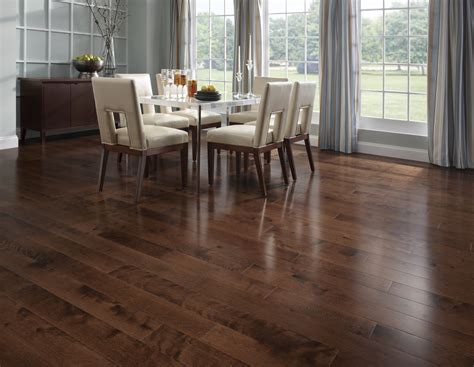Dark Birch Hardwood Flooring