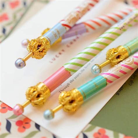 Buy Set of 6 Crown Design Ballpoint Pen Ball Pen for School, Office ...