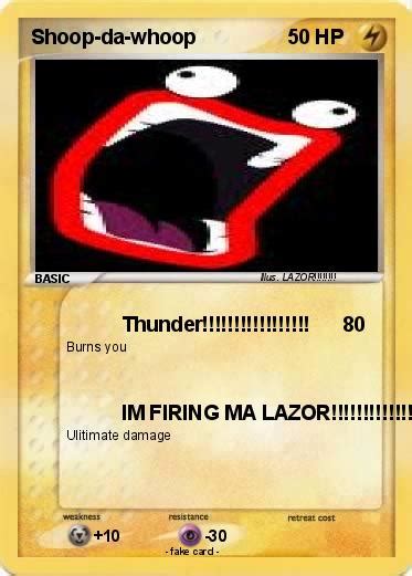 Pokémon Shoop da whoop 267 267 - Thunder!!!!!!!!!!!!!!!!! - My Pokemon Card