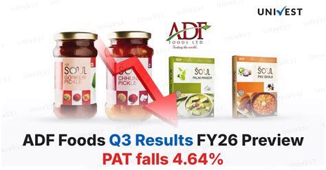 ADF Foods Q3 Results FY26 Preview: PAT to fall 4.64%