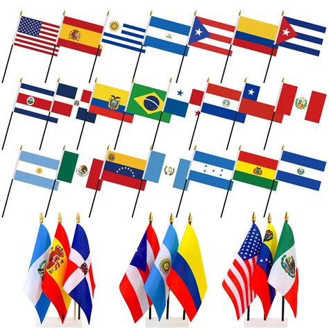 Hispanic Heritage Month Flags