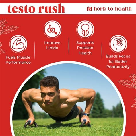 Herb to Health Testo Rush for Strength & Stamina