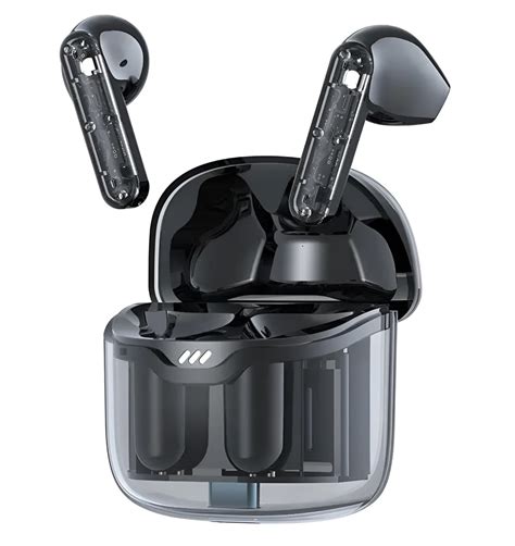 VEHOP TM40 Transparent Truly Wireless TWS Earbuds, AI-ENC Calls, 32Hrs ...