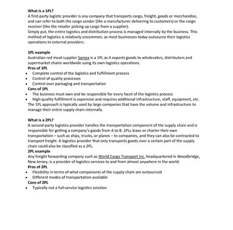 Module 5 - Lecture notes Supply Chain And Logistics Management - What ...