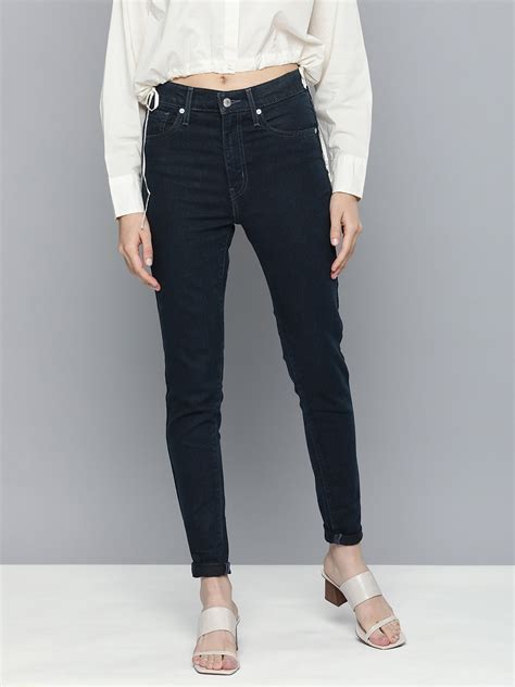 Levis Women Mile Super Skinny Fit High-Rise Stretchable Jeans - Price ...