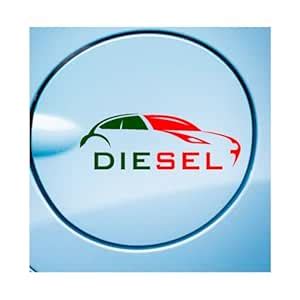 indnone® Car icon Diesel Sticker for Car Sticker Stylish Vinyl Decal ...