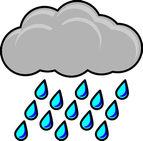 Rain Cloud Clip Art