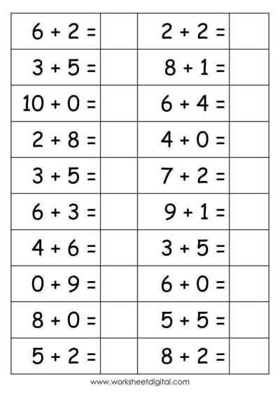 Easy Addition Math Problems 的图像结果