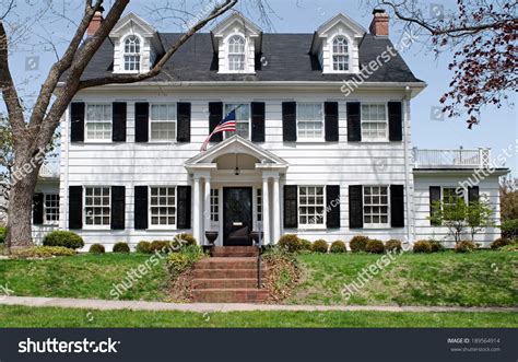 Georgian Colonial House Stock Photo 189564914 | Shutterstock