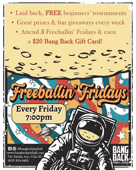 Freeballin Friday, 741 Saluda Ave, Columbia, SC, United States, South ...
