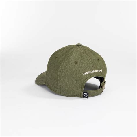 Buy Classic Denim Olive Green Baseball Cap Online – Urban Monkey®