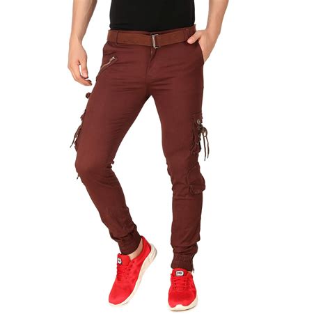 Plus91 Most Trending Legends 6 Pocket Relaxed Fit Cotton Cargo Jogger ...