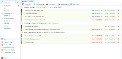 Image result for Zoho Projects Task Templates