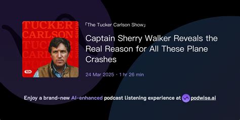 Captain Sherry Walker Reveals the Real Reason for All These Plane ...