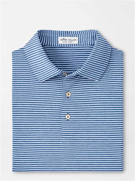 Peter Millar Crown Sport Men's Hales Performance Polo - Saint Bernard