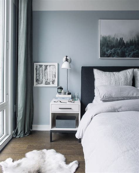 baby blue and grey bedroom ideas