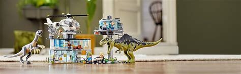 LEGO Jurassic World Giganotosaurus & Therizinosaurus Attack 76949 (658 ...