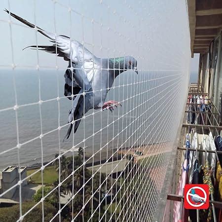 Essoti UV Stabilized Anti Bird Net-Pigeon Net (4x10 FT) with Attached ...