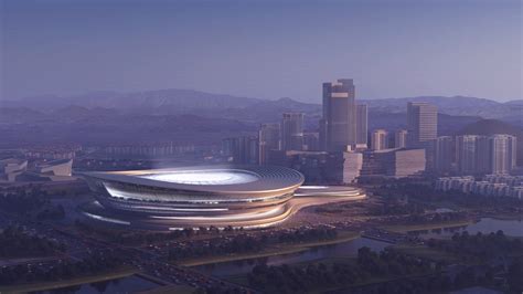 【概念设计】杭州未来科技文化中心国际体育中心效果图 - VastCG