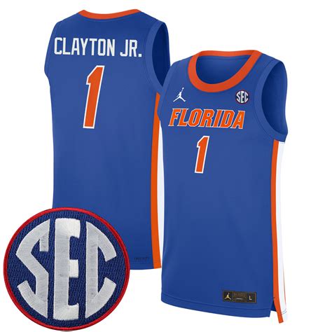 Walter Clayton Jr Florida Gators Basketball Royal Jersey - All Stitched