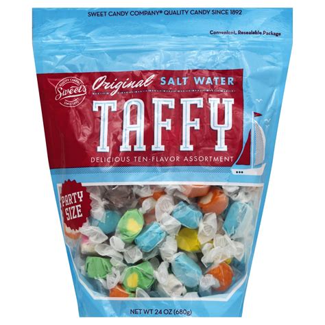 Sweet's Original Salt Water Taffy, 10 Flavor Assortment 24 oz | Shipt