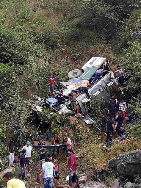 36 killed as bus falls into gorge in Uttarakhand; CM announces Rs 4 ...