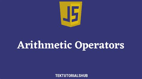 Image result for Arithmetic Operators in JavaScript