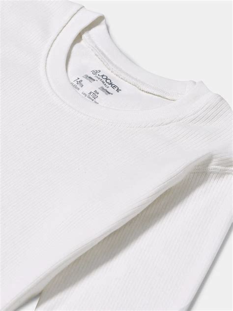 Buy Kid's Super Combed Cotton Rich Full Sleeve Thermal Undershirt with ...