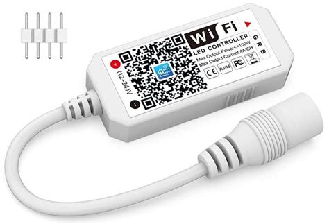 Inextstation Smart Rgb Wifi Led Controller 4 Pin Output Compatible ...