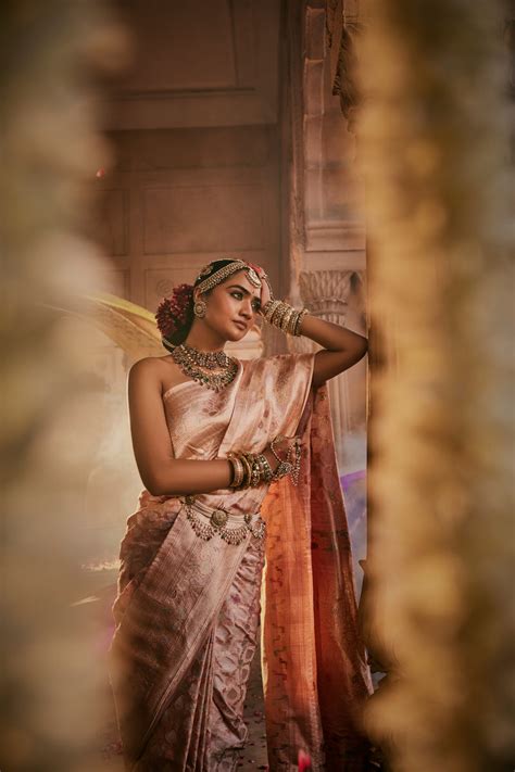 Buy Banarasi Pure Peach Pink Silk RB-890 | Rajyalakshmi