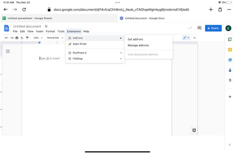 Google Sheets Add-ons That Work on an iPad or Android Tablet