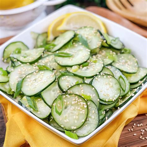 Lemon Cucumber Recipe