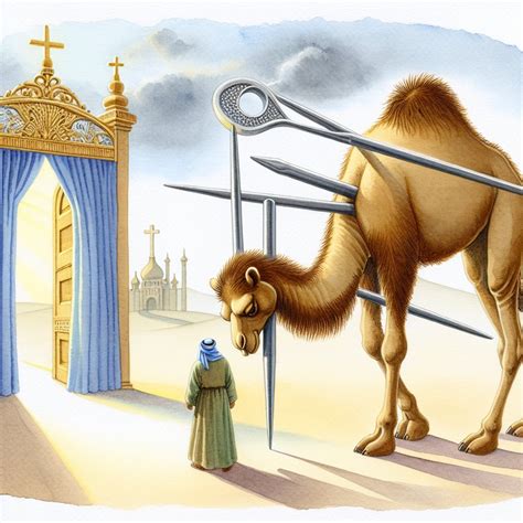 Matthew 19:24 Artwork | Bible Art