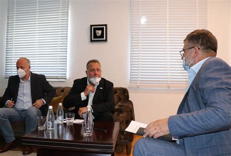 Minister Blerim Kuçi hosted in a meeting the representatives of the ...