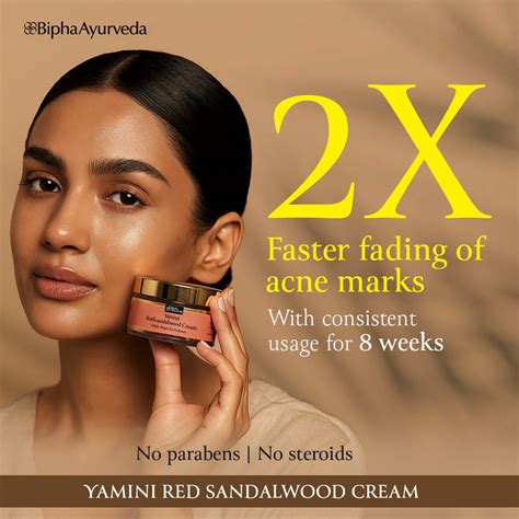 Buy Yamini Red Sandalwood Cream 75gm | Ayurvedic F – Bipha Ayurveda