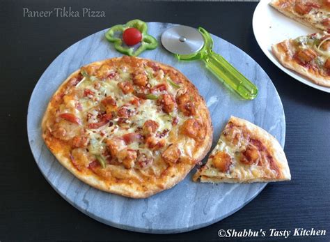 Paneer Tikka Pizza - Shabbu's Tasty Kitchen
