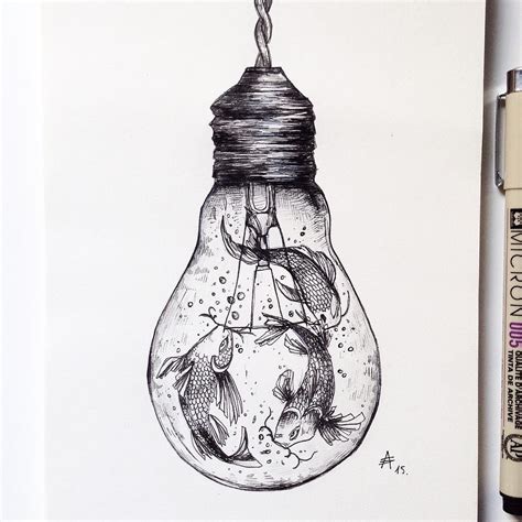 ink pen illustrations