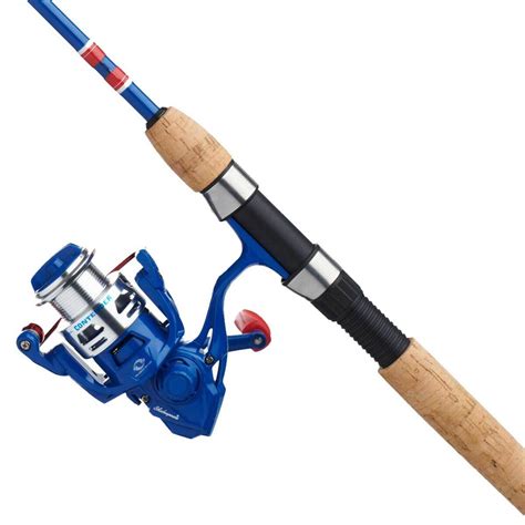 Shakespeare Contender Rod and Reel Spinning Combo - 6ft 6in, Medium ...