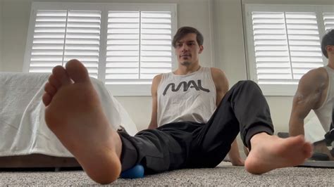 Vladislav Litvinenko's feet