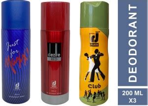 R J PARIS Professional JUST FOR MAXX + DEZIRE RED + CLUB Combo Pack ...