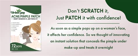 Urban Yog Acne Pimple Patch, Hypoallergenic - Invisible Facial Stickers ...