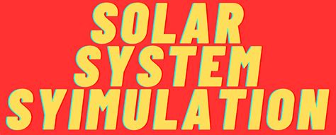 Software for Solar System Simulation 的图像结果