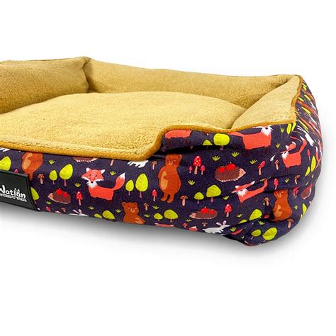 Tails Nation Jungle Canvas Lounger Bed for Dogs